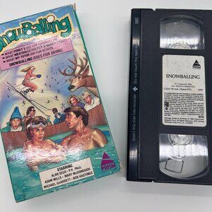 Snowballing VHS 1986 Prism Rare 1980’s NR Raunchy Sexploitation Comedy Movie